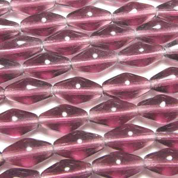 Amethyst Elongated 14X8MM Bicone