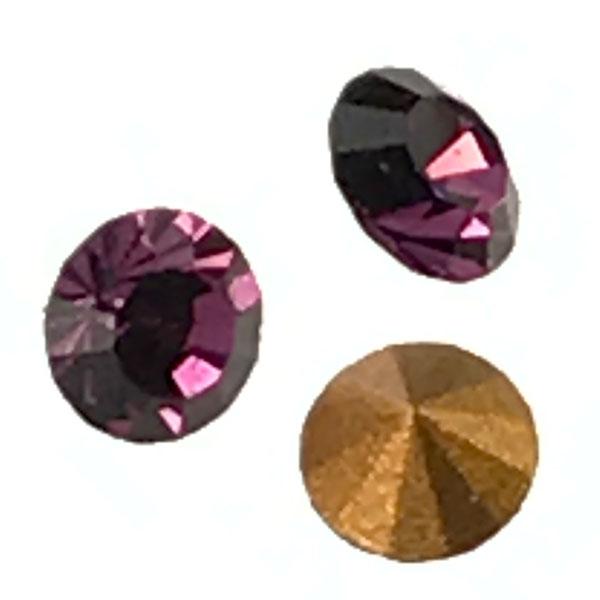 Amethyst PP 24 (3MM) Pointback Swarovski Rhinestone