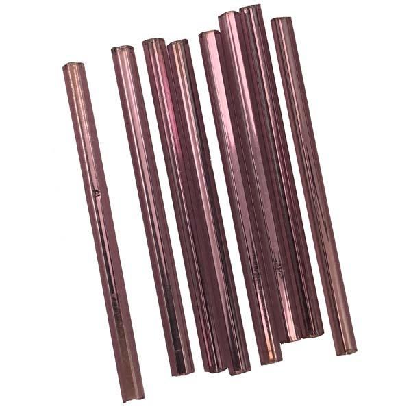 Amethyst Silver Lined 35MM Bugle