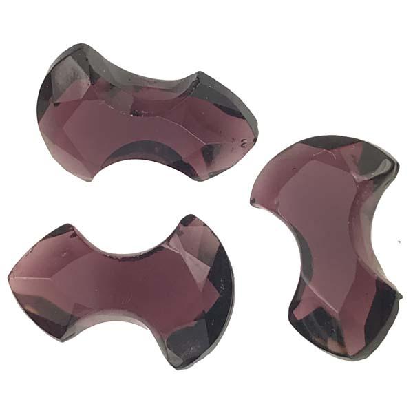 Amethyst Tablecut 17X13MM Anchor Shape
