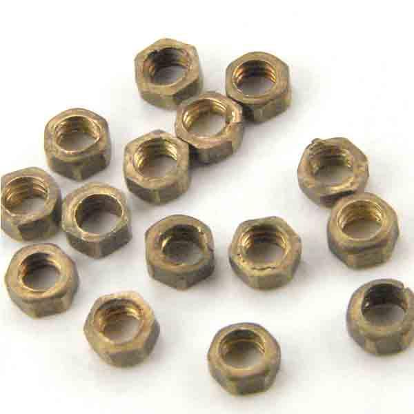 Antique Brass 1.5x2.5MM Hexagon Disc