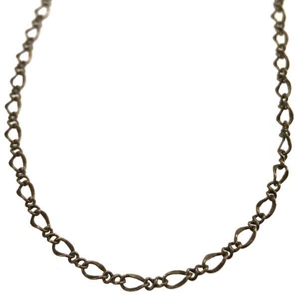 Antique Brass Plate 2.3MM Figure 8 Chain