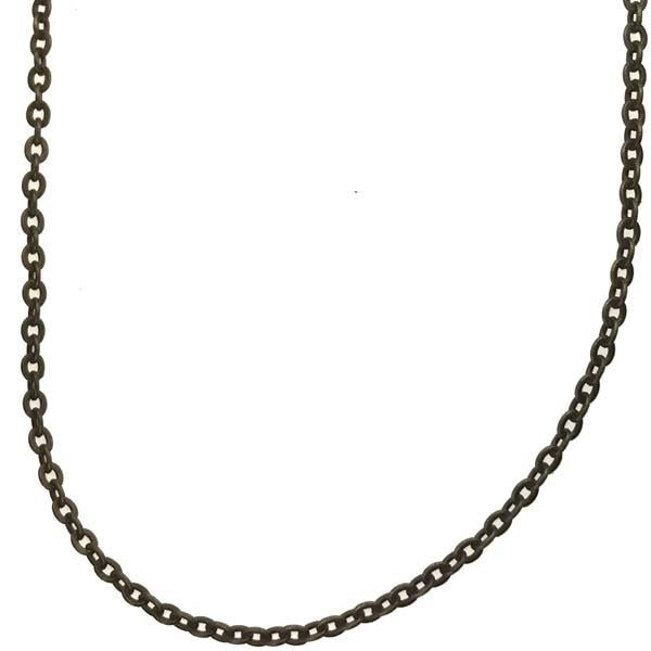 Antique Brass Plate 2x1.5MM Flat Cable Chain