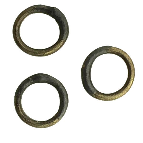 Antique Brass Plate 4.6MM 22 gauge Soldered Jump Ring