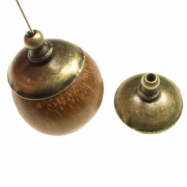 Antique Brass Plate 8x13MM Bead Cap