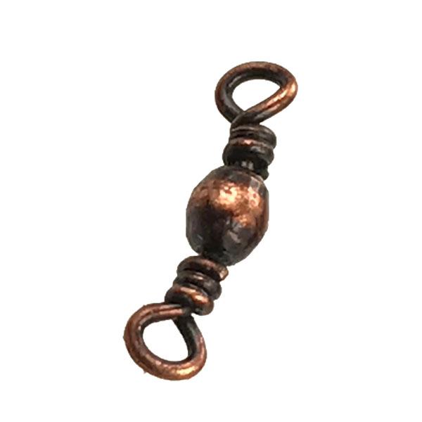 Antique Copper Plate 15MM Swivel Connector