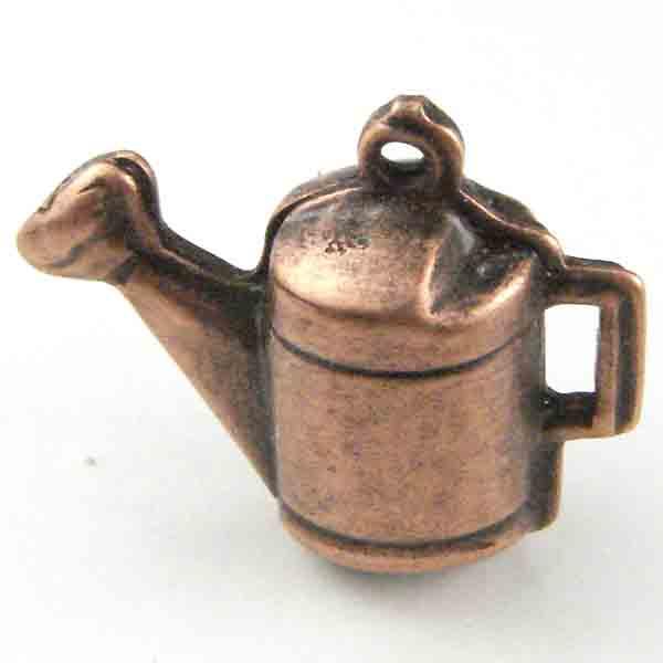 Antique Copper Plate 16x18MM Hollow Watering Can