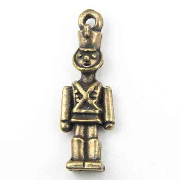 Antique Gold 21x7 Soldier 3-D