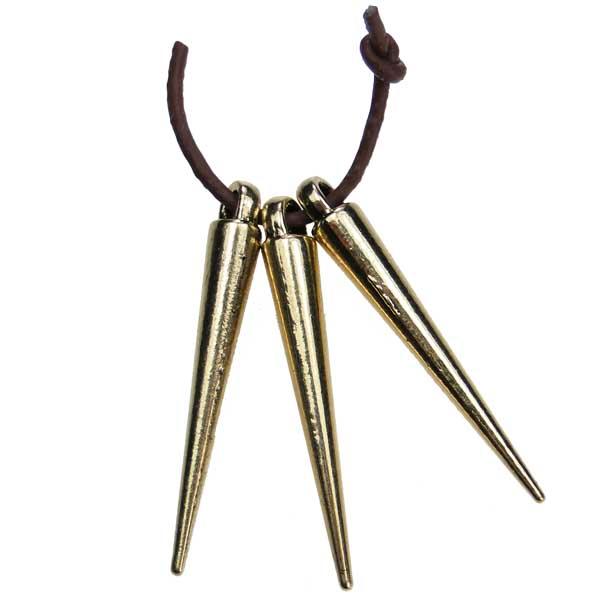 Gold Plate 34x5MM Spike
