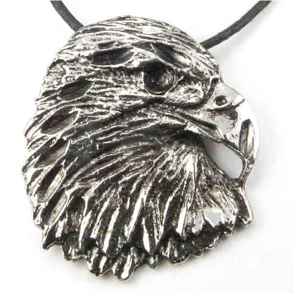Antique Silver 31MM Eagle Head