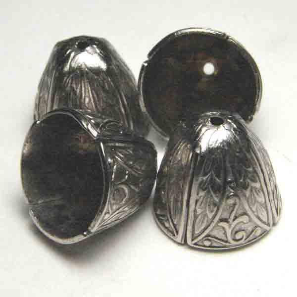 Antique Silver Plate 13MM Cone With 12MM Opening