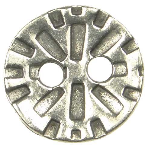 Antique Silver Plate 15MM Button