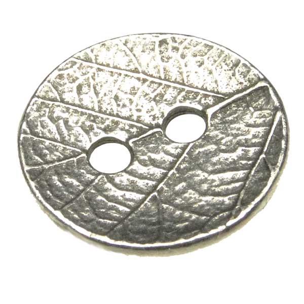 Antique Silver Plate 17MM Button