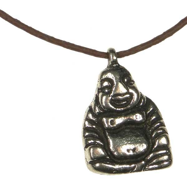 Antique Silver Plate 21MM Buddha