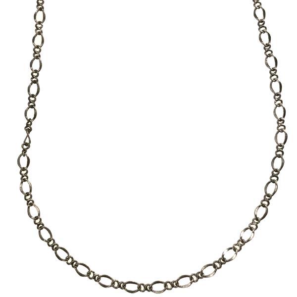 Antique Silver Plate 2.3MM Figure 8 Chain