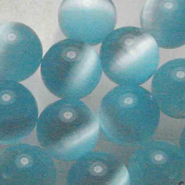 Aqua 4MM Cat Eye Ball