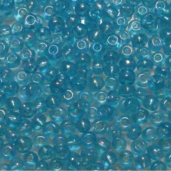 Aqua AB 6/0 Seed Bead