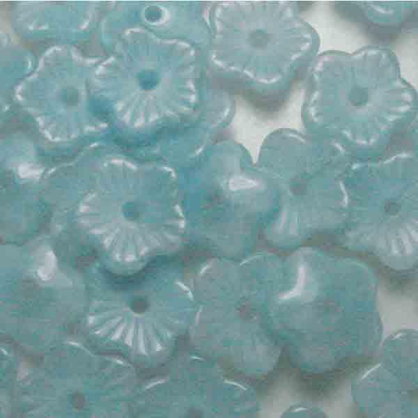 Aqua Opal 10MM Flower