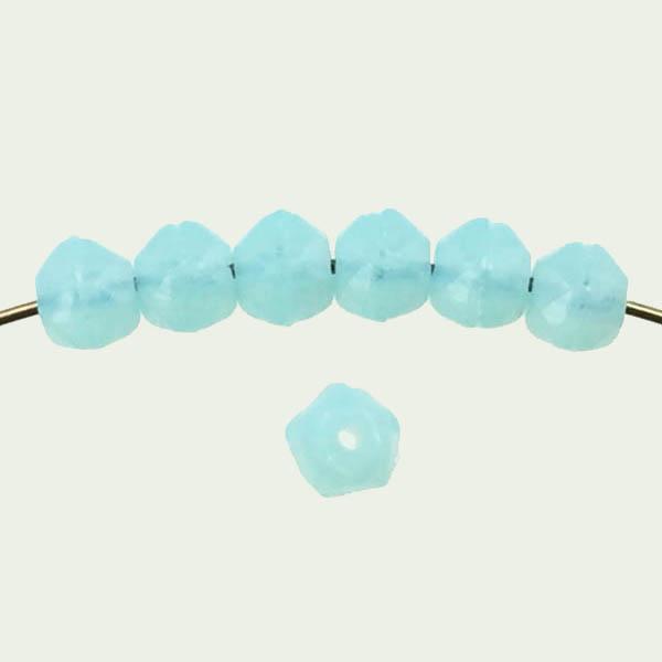 Aqua Opal Vintage 4MM English Cut Ball