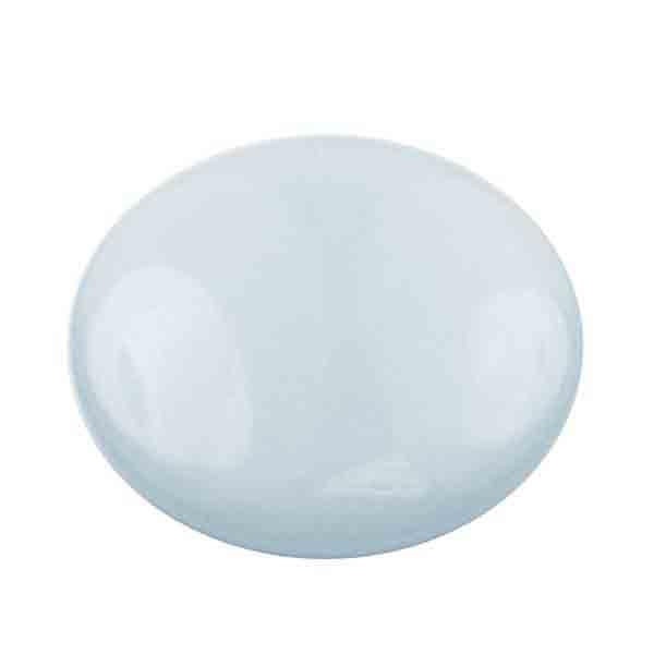 Baby Blue 28MM Pearly Plastic Vintage Cabochon
