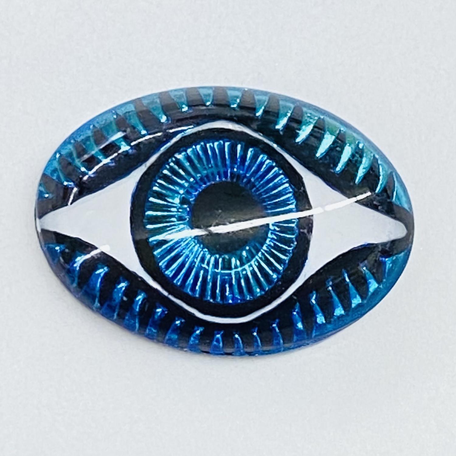 Bermuda Blue 18x13MM Eye Cabochon