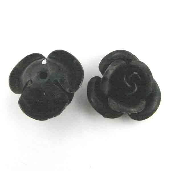 Black 12MM Aluminum Rose