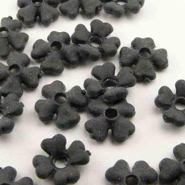 Black 6MM Acrylic 3-D Blossom