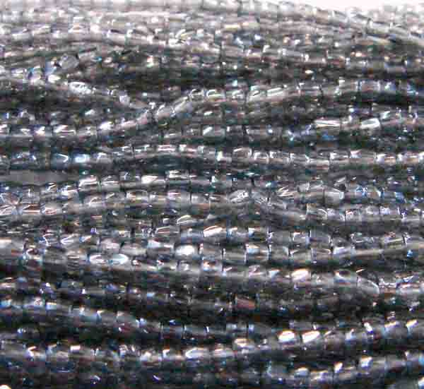 Black Diamond Luster 12/0 3 Cut Seed Bead