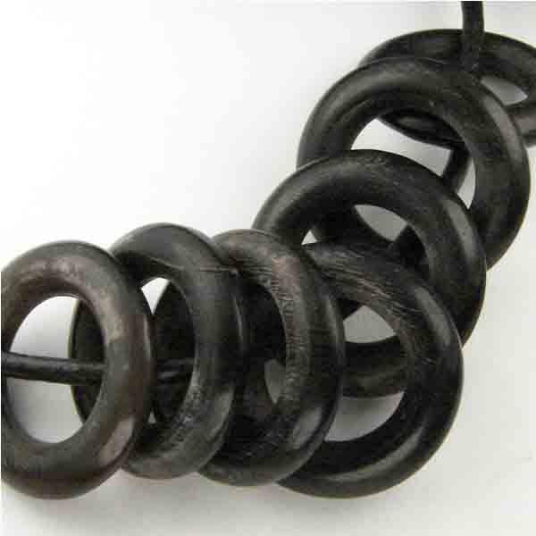 Black Horn Ring 19MM