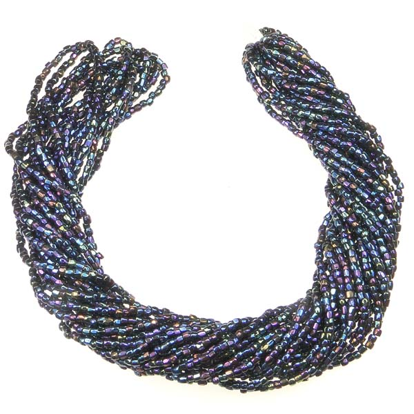 Blue Iris 12/0 3 Cut Seed Bead