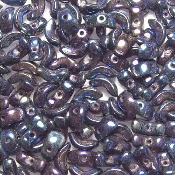 Blue Iris 8x4MM Crescent Wing