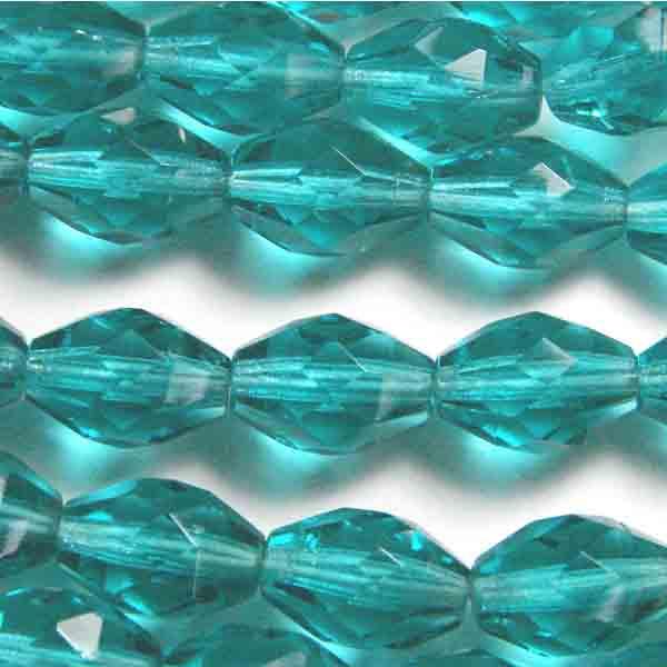 Blue Zircon 11X7MM Fire Polish Oval