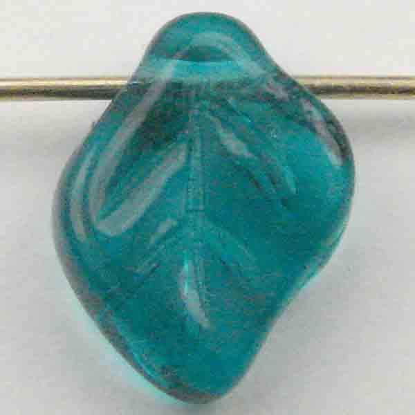 Blue Zircon 12X8MM Leaf