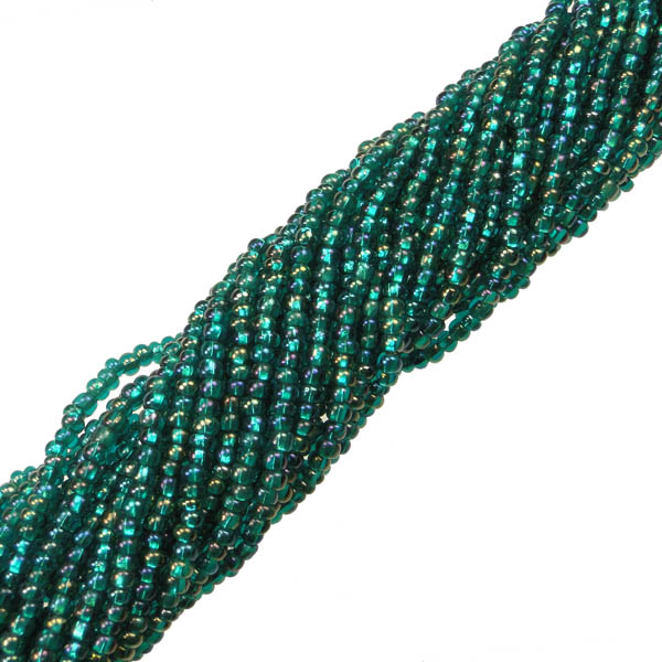 Blue Zircon AB Silver Lined 11/0 Seed Bead