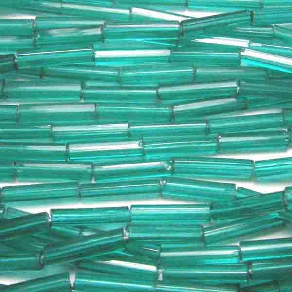 Blue Zircon Faceted Bugle 13X3MM