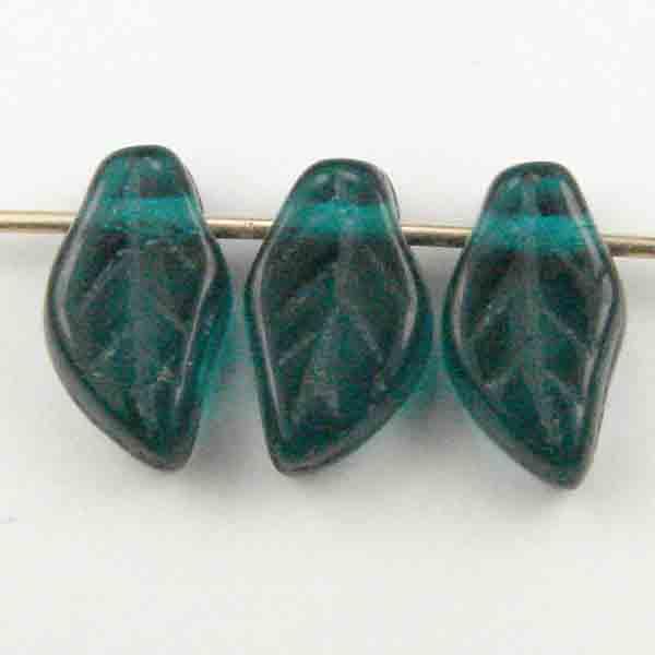 Blue Zircon Leaf 10X6MM Leaf