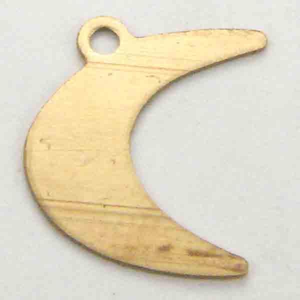 Brass 12MM Moon Crescent