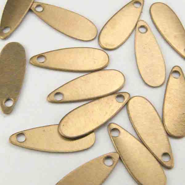 Brass 12x7MM Dished Tear