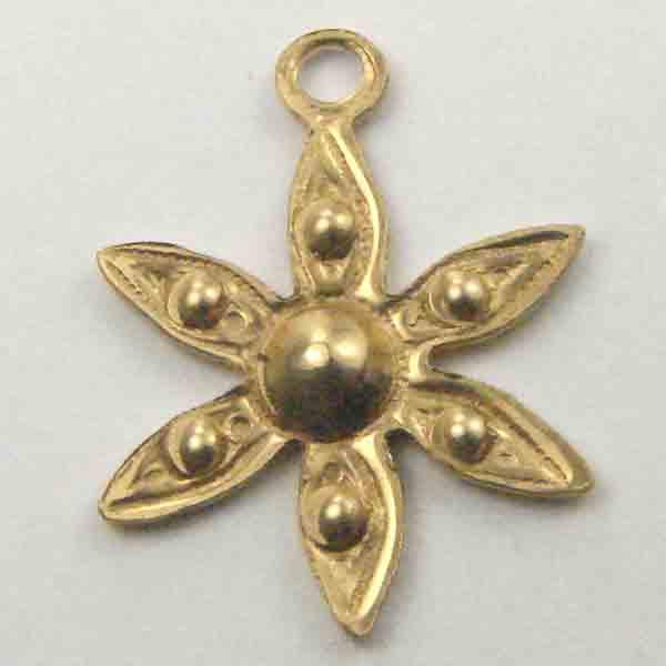 Brass 15MM Blossom with Setting