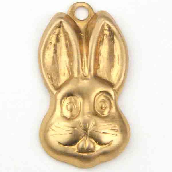 Brass 16x10MM Rabbit Head Stampi
