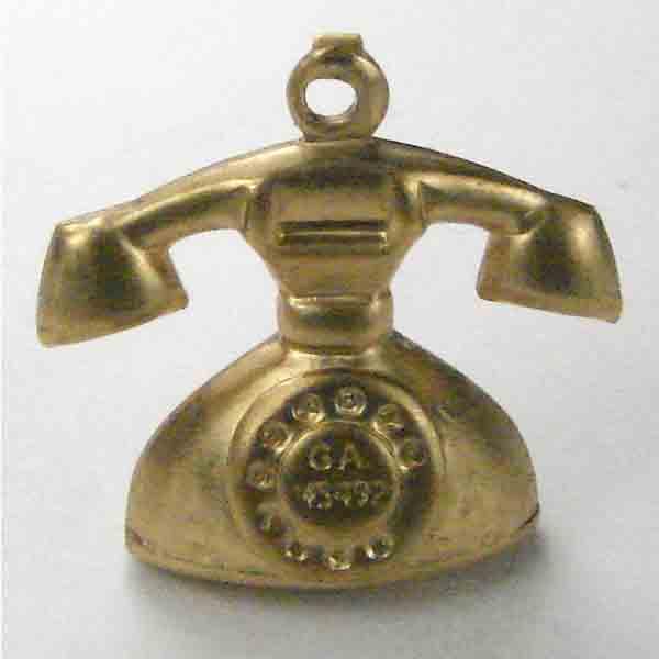 Brass 18x14 Phone 3-D