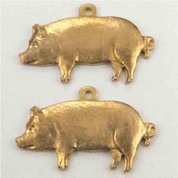 Brass 19x10 Pig Diestruck
