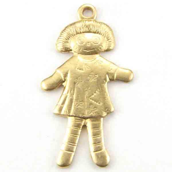 Brass 19x12 Rag Doll