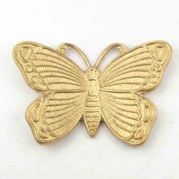 Brass 19x29MM With Dapped Wings