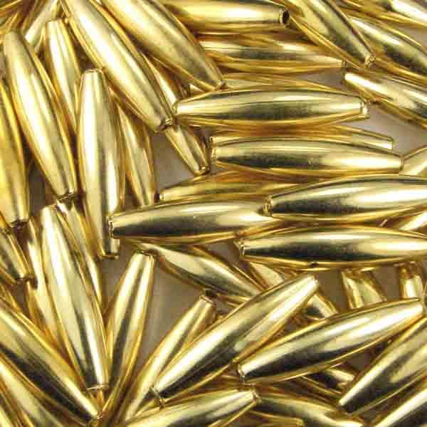 Brass 19x5MM Oval