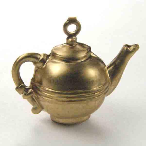 Brass 21x14 Teapot 3-D