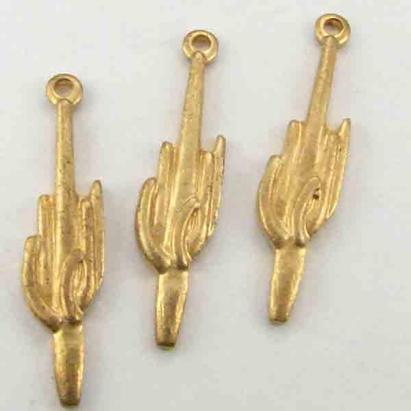 Brass 22x6 Cactus Saguaro