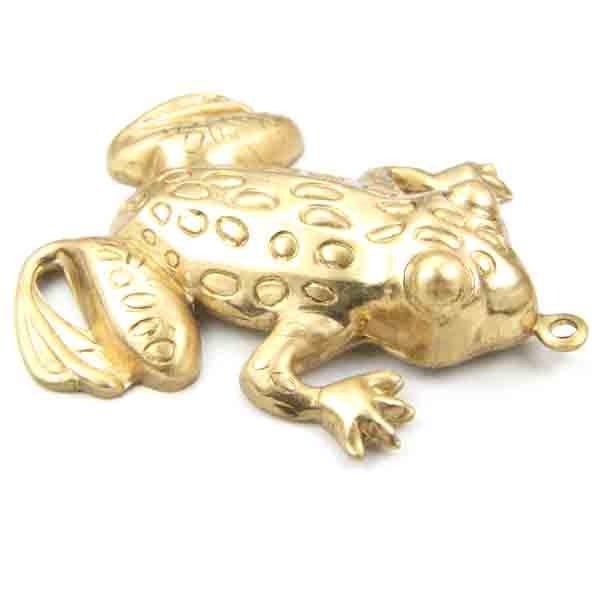 Brass 28X26MM Frog Stamping