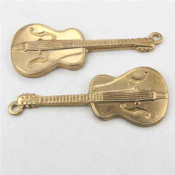 Brass 29x12MM Guitar