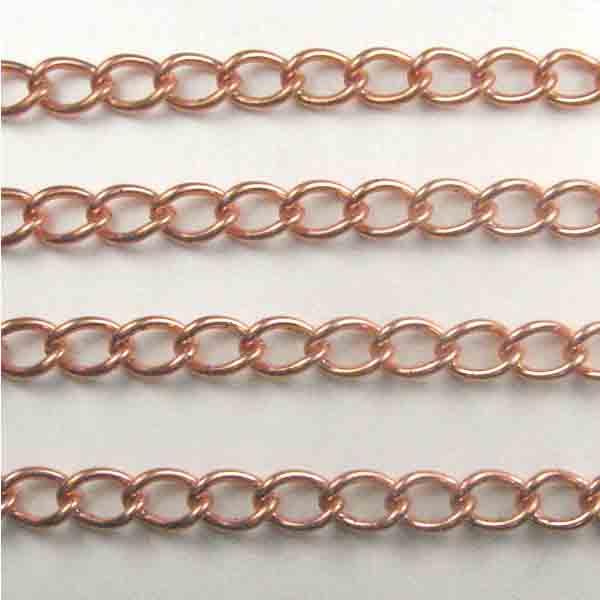 Brass 7x5MM Curb Chain